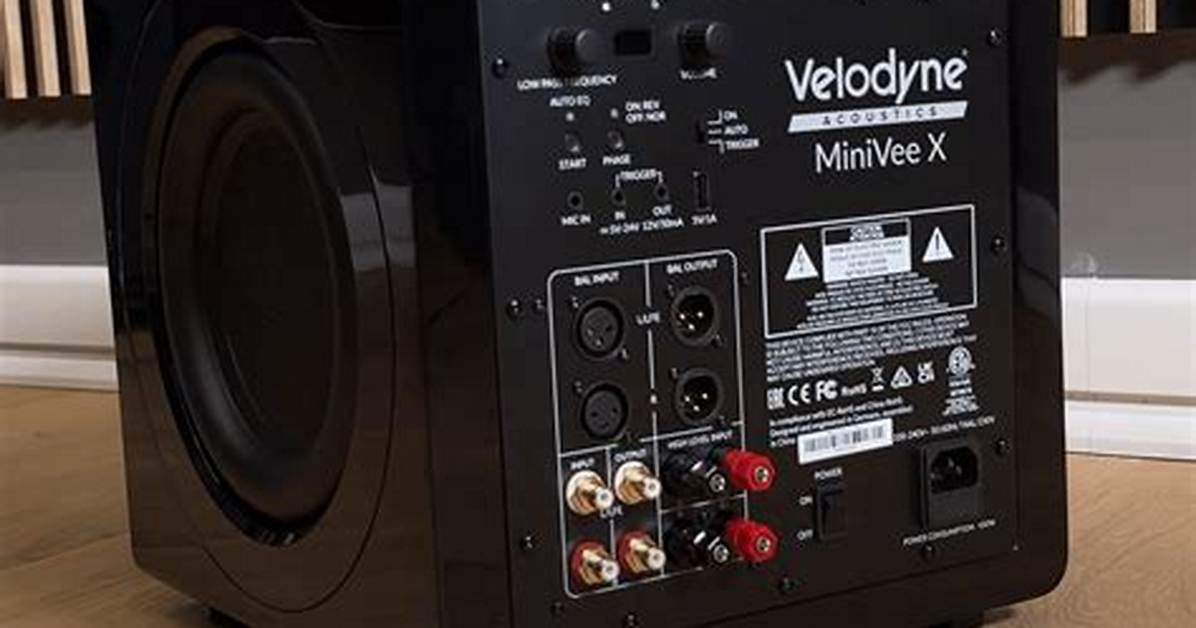 What Kind of Subwoofers Does Velodyne Acoustics Use?