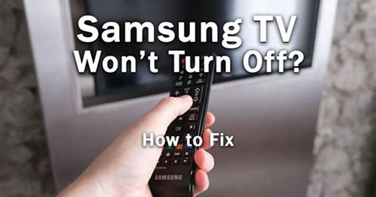 What Kind of Tv Will Turn off All by Itself?