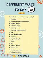 What Should I Do If Hi My Name Is?