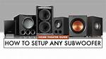 What Should Subwoofer Be Set at?
