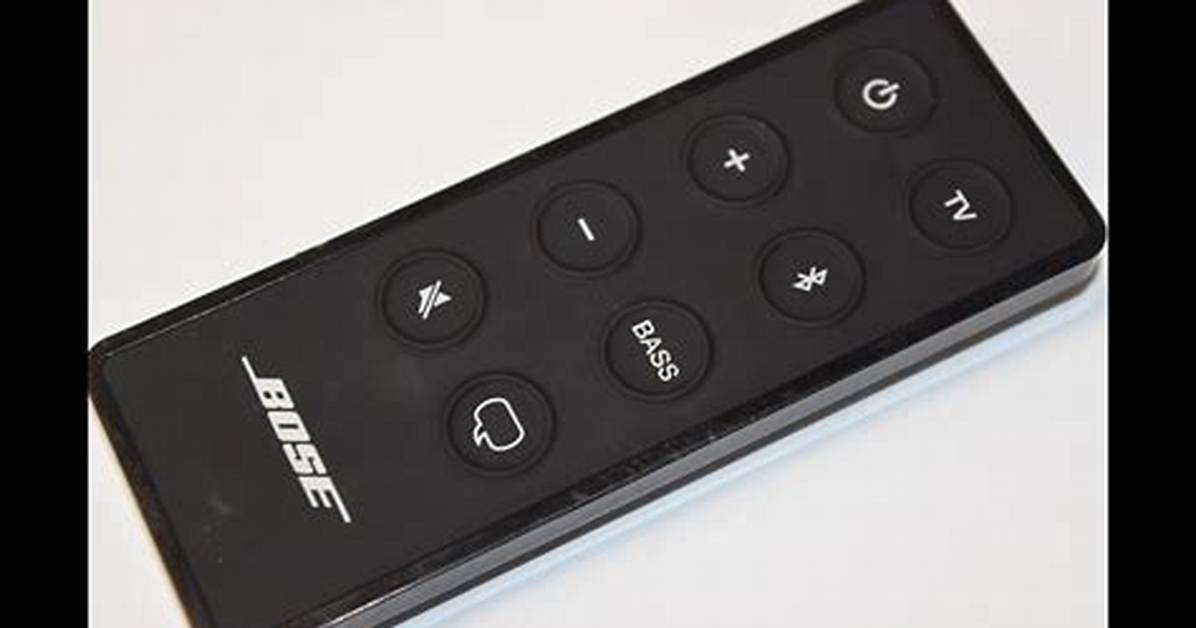 What Size Battery Does a Bose Remote Take?