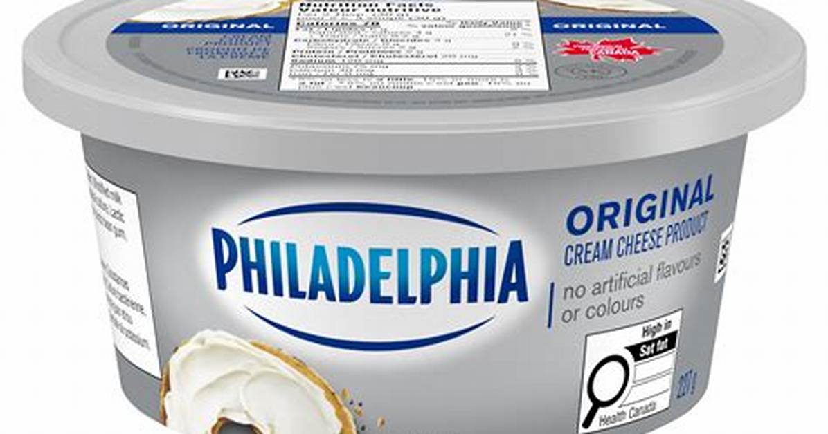 What Size Is a Small Philadelphia Cream Cheese?