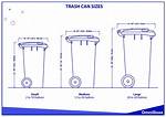 What Size Is a Typical Outdoor Trash Can?