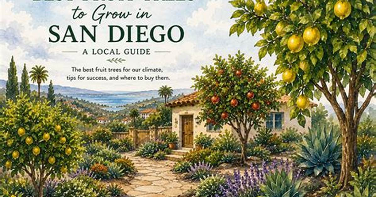 What Trees Grow Well in San Diego?