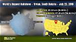 What Was the Largest Recorded Diameter of Hurricane Sandy?