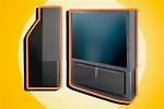 When Did Rear Projection Tvs Become Commercially Available?