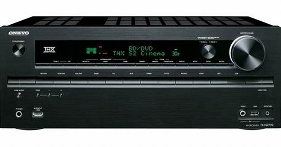 When Did the Onkyo Tx-Nr709 Come out?