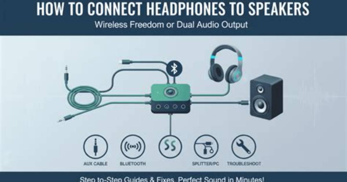 When I Connect My Headphones the Speakers Still Play?