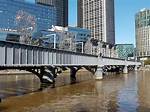 When Was the Sandridge Railway Bridge in Melbourne Built?