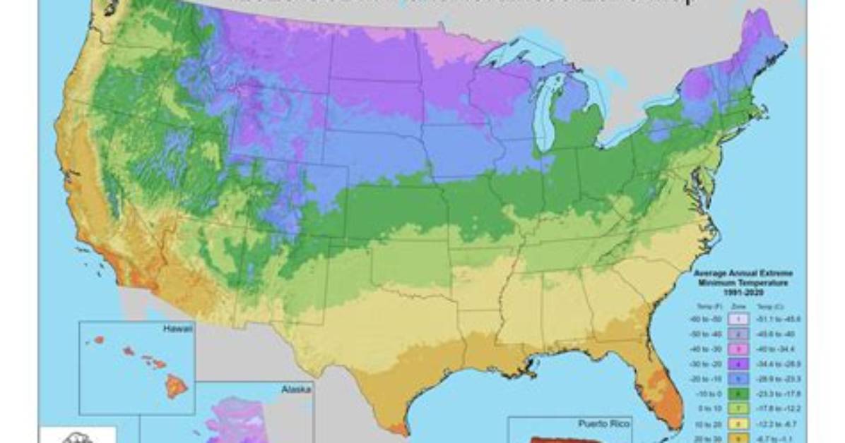 Where Are the Usda Hardiness Zones in South Carolina?
