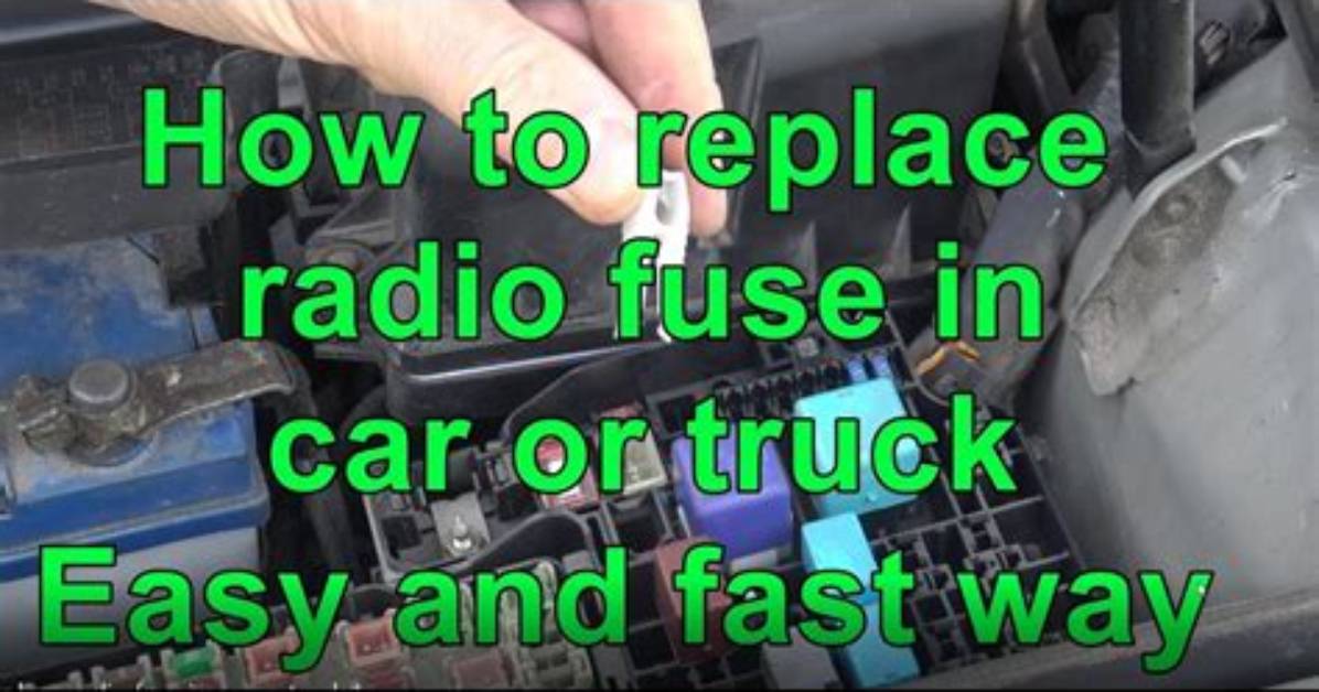 Where Is the Car Radio Fuse Located?