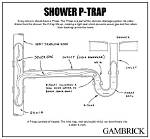 Where Is the Shower Trap Located?