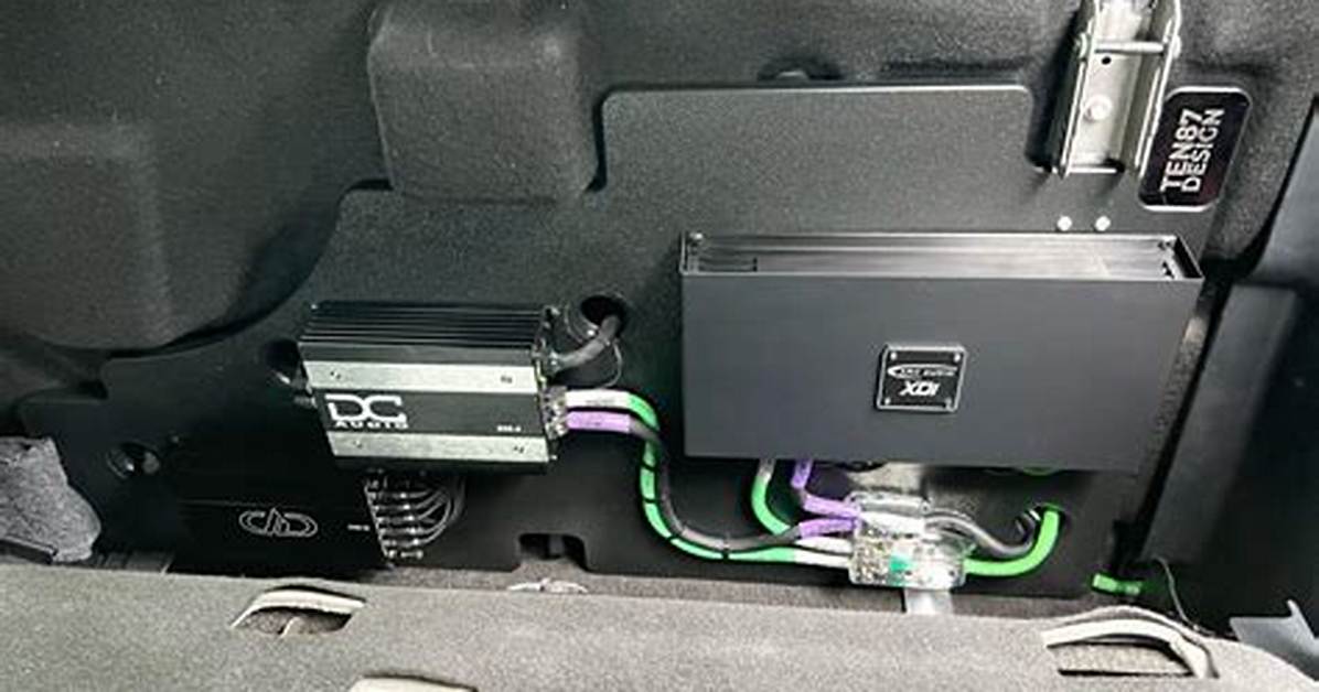 Where to Place an Amp Rack in a Car?