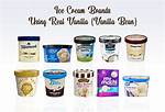 Which Brands of Ice Cream Are Real?