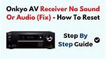 Why Are My Onkyo Receivers Not Working Properly?