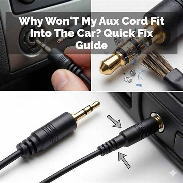 Why Did My Aux Cord Stop Working?