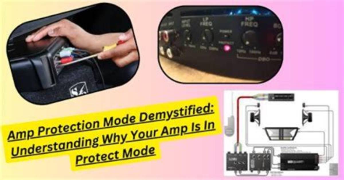 Why Does My Sony Amp Keep Going into Protect Mode?