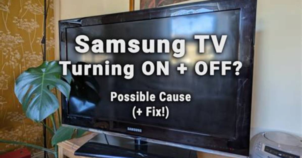 Why Does My Tv Turn on but Has No Picture?