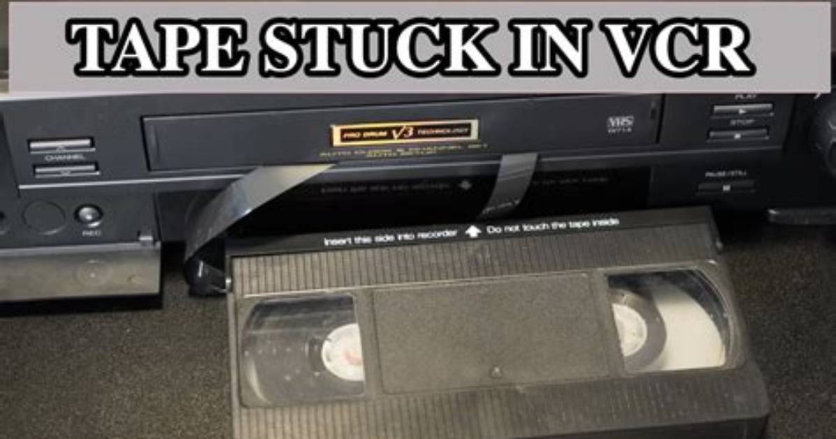 Why Does My Vhs Tape Have No Picture?
