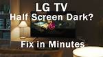 Why Is Half of My Tv Screen Green?