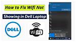 Why Is My Dell Laptop Not Connecting?