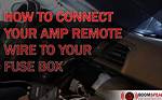 Will Amp Turn on Without Remote Wire?