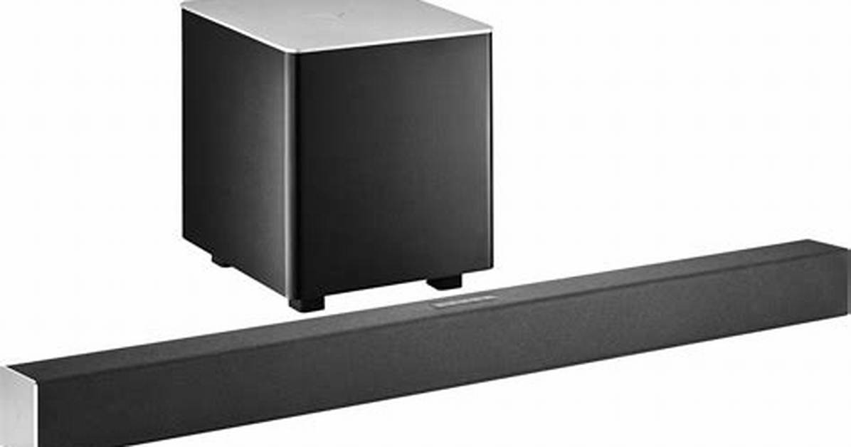 Will Any Wireless Subwoofer Work with Vizio Sound Bar?