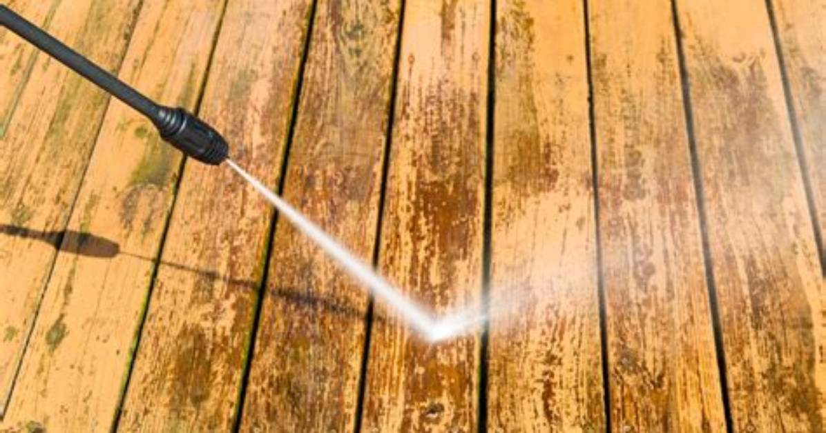 Will Power Washing Remove Stain from Deck?