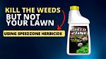 Will Speedzone Kill Plants?
