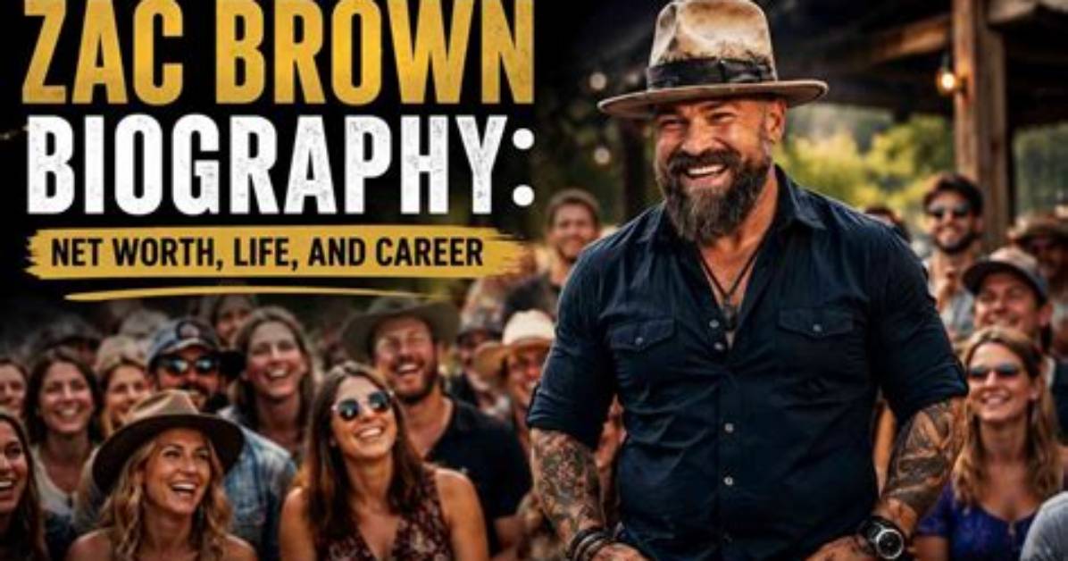 Zac Brown’s Biography, Fact, Career, Awards, Net Worth & Life Story
